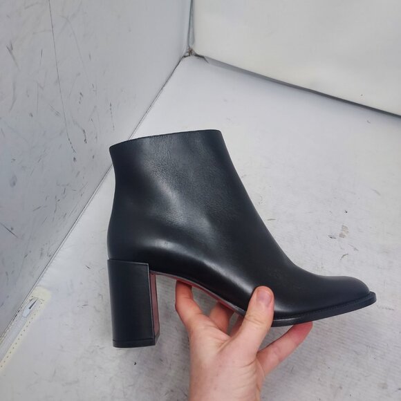 Christian Louboutin Black Heel Adoxa Ankle Boot - Picture 3 of 13